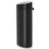 2433 2 kos touch bin new 40l matna cerna