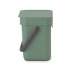 Koš Sort&Go 3L zelená