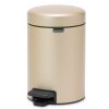 NewIcon Pedal Bin, 3L Metallic Gold 8710755304408 Brabantia 300dpi 2000x2000px 9 NR 21955