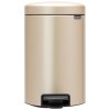 Pedal Bin newIcon, 12L Champagne 8710755304446 Brabantia 96dpi 1000x1000px 7 NR 20655