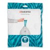 PerfectFit Bags, Code W, 5L, 40 Bags White 8710755137846 Brabantia 96dpi 1000x1000px 7 NR 25453
