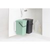 Sort & Go Built in Bin, 2 x 16L Jade Green Grey 8710755214462 Brabantia 96dpi 1000x1000px 7 NR 25800