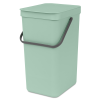 Koš Sort&Go 16L světle zelená