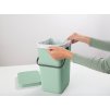Sort & Go Waste Bin, 12L Jade Green 8710755211829 Brabantia 300dpi 2000x2000px 9 NR 25768