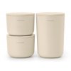 ReNew Storage Pots, set of 3 Soft Beige 8710755223501 Brabantia 300dpi 2000x2000px 9 NR 29112
