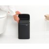 Bo Waste Bin, 4L Matt Black 8710755222481 Brabantia 300dpi 2000x2000px 9 NR 30296