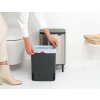 Bo Waste Bin Hi, 12L Matt Steel Fingerprint Proof 8710755227264 Brabantia 300dpi 2000x2000px 9 NR 30474