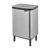 Bo Waste Bin Hi, 12L Matt Steel Fingerprint Proof 8710755227264 Brabantia 300dpi 2000x2000px 9 NR 30266