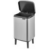BO HI odpadkový koš 7L matná ocel otiskuvzdorná