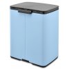 BO odpadkový koš 12L světle modrá