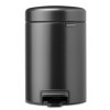 NewIcon Pedal Bin, 3L Confident Grey 8710755233449 Brabantia 96dpi 2000x2000px 9 NR 36787