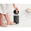 NewIcon Pedal Bin, 3L Confident Grey 8710755233449 Brabantia 96dpi 2000x2000px 9 NR 37427