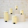 NewIcon Pedal Bin, 3, 5, 12, 20 and 30 litre, Soft Closing, Plastic Inner Bucket Mellow Yellow 96dpi 2000x2000px 9 NR 35508