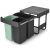 Sort&Go Built in Bin, 10+10+20L Dark Grey 8710755232541 Brabantia 96dpi 2000x2000px 9 NR 34742