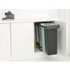 Sort&Go Built in Bin, 2x30L Dark Grey 8710755232527 Brabantia 96dpi 2000x2000px 9 NR 34708