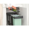 Sort&Go Built in Bin, 2x15L Dark Grey 8710755232503 Brabantia 96dpi 2000x2000px 9 NR 34693