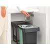Sort&Go Built in Bin, 2x15L Dark Grey 8710755232503 Brabantia 96dpi 2000x2000px 9 NR 34694