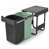 Sort&Go Built in Bin, 2x15L Dark Grey 8710755232503 Brabantia 96dpi 2000x2000px 9 NR 34732