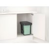 Sort&Go Built in Bin, 2x15L Dark Grey 8710755232503 Brabantia 96dpi 2000x2000px 9 NR 34687