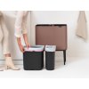 Bo Touch Bin, 11 + 23L Satin Taupe 8710755234064 Brabantia 96dpi 2000x2000px 9 NR 35908