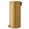 NewIcon Pedal Bin, 30L Warm Gold 8710755238765 Brabantia 96dpi 2000x2000px 9 NR 42245