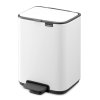 Bo Pedal Bin, 4L White 8710755236723 Brabantia 96dpi 2000x2000px 9 NR 50579
