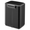 Bo Pedal Bin, 4L Matt Black 8710755237805 Brabantia 96dpi 2000x2000px 9 NR 49533