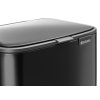 Bo Pedal Bin, 4L Matt Black 8710755237805 Brabantia 96dpi 2000x2000px 9 NR 49538