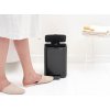 Bo Pedal Bin, 4L Matt Black 8710755237805 Brabantia 96dpi 2000x2000px 9 NR 49329