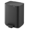 Bo Pedal Bin, 4L Mineral Infinite Grey 8710755237904 Brabantia 96dpi 2000x2000px 9 NR 49599