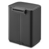 Bo Pedal Bin, 4L Mineral Infinite Grey 8710755237904 Brabantia 96dpi 2000x2000px 9 NR 49601