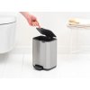 Bo Pedal Bin, 4L Matt Steel Fingerprint Proof 8710755237843 Brabantia 96dpi 2000x2000px 9 NR 49343