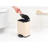 Bo Pedal Bin, 4L Soft Beige 8710755237829 Brabantia 96dpi 2000x2000px 9 NR 49370