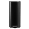 Bo Pedal Bin, 30L Matt Black 8710755238109 Brabantia 96dpi 2000x2000px 9 NR 49454