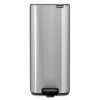 Bo Pedal Bin, 30L Matt Steel Fingerprint Proof 8710755238147 Brabantia 96dpi 2000x2000px 9 NR 49470