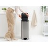 Bo Pedal Bin, 30L Matt Steel Fingerprint Proof 8710755238147 Brabantia 96dpi 2000x2000px 9 NR 49268