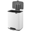Bo Pedal Bin, 12L White 8710755236907 Brabantia 96dpi 2000x2000px 9 NR 49903