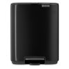 Bo Pedal Bin, 7L Matt Black 8710755237867 Brabantia 96dpi 2000x2000px 9 NR 49543
