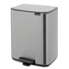 Bo Pedal Bin, 12L Matt Steel Fingerprint Proof 8710755238048 Brabantia 96dpi 2000x2000px 9 NR 49573