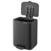 Bo Pedal Bin, 7L Mineral Infinite Grey 8710755237980 Brabantia 96dpi 2000x2000px 9 NR 49591