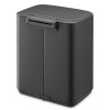 Bo Pedal Bin, 7L Mineral Infinite Grey 8710755237980 Brabantia 96dpi 2000x2000px 9 NR 49592