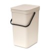 Sort & Go Waste Bin, 12L Soft Beige 8710755251726 Brabantia 96dpi 2000x2000px 9 NR 53771