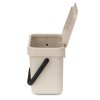 Sort & Go Waste Bin, 3L Soft Beige 8710755251689 Brabantia 96dpi 2000x2000px 9 NR 53766