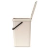 Sort & Go Waste Bin, 16L Soft Beige 8710755251740 Brabantia 96dpi 2000x2000px 9 NR 53754