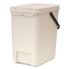 Sort & Go Waste Bin, 25L Soft Beige 8710755251764 Brabantia 96dpi 2000x2000px 9 NR 53756