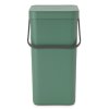 Sort & Go Waste Bin, 16L Fir Green 8710755129827 Brabantia 300dpi 2000x2000px 9 NR 21358