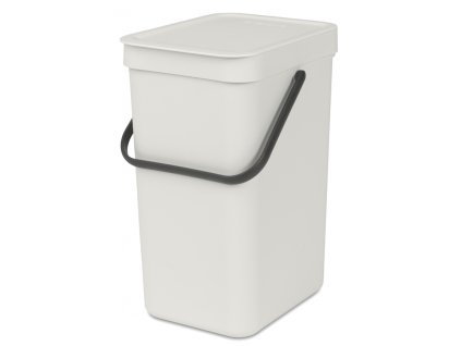 Sort & Go Waste Bin, 12L Light Grey 8710755213281 Brabantia 96dpi 1000x1000px 7 NR 25849