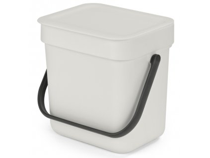 Kôš Sort&Go 3L svetlo šedá