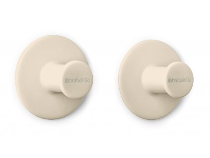 ReNew Towel hooks, set of 2 Soft Beige 8710755223761 Brabantia 300dpi 2000x2000px 9 NR 29121