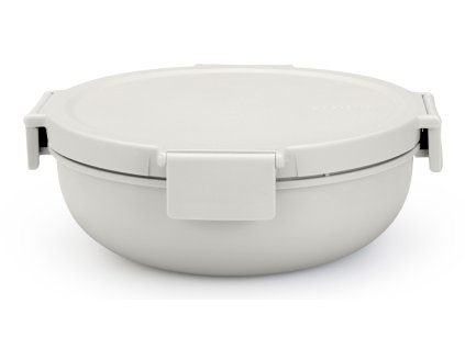Make & Take Salad Bowl, 1.3L Light Grey 8710755206368 Brabantia 300dpi 2000x2000px 9 NR 28043